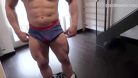 Hunk Takes Control Riding Massive Dick – Intense POV Action – CzechHunter