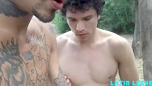 Steamy Latin Trio Outdoors: Radison, Freddy Kendros Wild Tryst – 18+