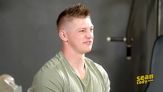 Huge Muscle Stud Dexter Works Out Hard Then Jizzes Big Load — SeanCody