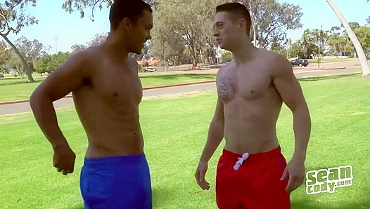Lane Murray Get Steamy After Their Intense Wrestling Match – SeanCody