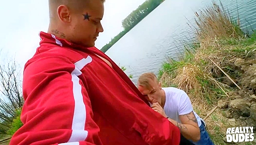 Steamy Lakefront Fuck: Ryan Cage Takes Roman Raw – Reality Dudes Bareback Action