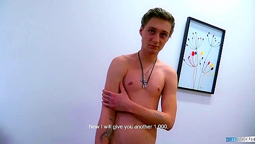 Green-Haired Twink Takes Rough Anal from Dirty Scout – Bareback Action