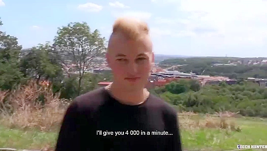 Blonde Twink Takes Rough Outdoor Fuck Session – Wild Forest Ride