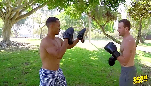 Sean Murrays Steamy Ass Fight in the Boxing Ring – Sean Cody