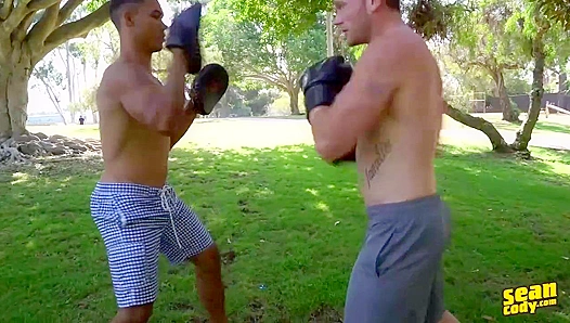 Sean Murrays Steamy Ass Fight in the Boxing Ring – Sean Cody