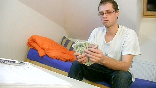 Cash-Hungry Nerd Takes Thick Dick on Cam to Pay Off Debts – DebtDandy