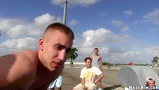 Hot Frat Rites: Steamy Amateur Gay Initiation Exposed – Uncensored 18+