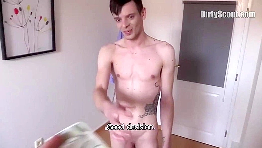 Leggy Skinny Guy Takes Hard Dick Up the Ass – DirtyScout 18+
