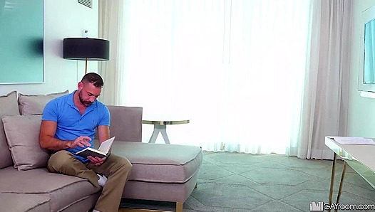 Blake Houston Takes Hard Ride from Stud Stepdad James Jacobs – ManRoyale