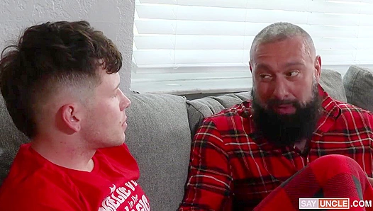 Kink Under the Mistletoe: Damian Rose Alex Tikas Share Naughty Holiday Fun – TinyGays 18+