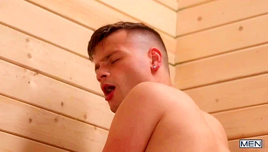 Markus Kage Dominates Ryan Bailey in Steamy Sauna Encounter – GayPornHub 18+