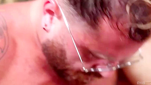 Stepdad Anal Session — Riley Mitchell Takes It Deep Forbidden Family Fun 18+