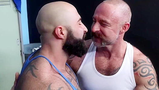 Raw Power Duo: Atlas Grant Musclebear Montreal Go Rugged Bare — Men Over 30