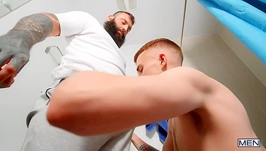 Three Hung studs: Alex, Markus Ryan Go Wild in Steamy 3-Way Action – GayPornHub