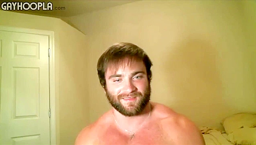 Big Bearded Bear James Shows Off His Thick Muscle Ass – Raw Rugged Gay Porn