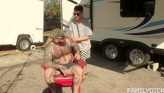 Dylan Takes Jacks Thick Rod Outdoors in Forbidden Stepdad Heat – ForbiddenFamily Dicks