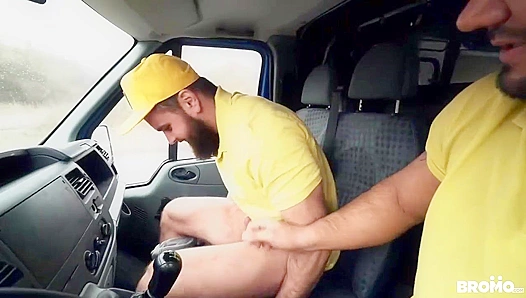 Jerome Jerrys Hot Truck Encounter — These Deliverers Crave More Than Packages – 18+