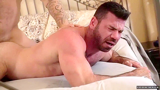 Billy Santoro Colby Jansen Go Hard — Mutual Anal Between Beefy DILFs IconMale