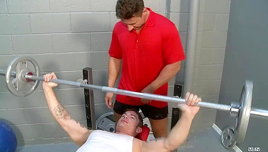 Massive Hard-ons at School — Rough Ass Action with Robert Van Damme Mitch Rock – 18+