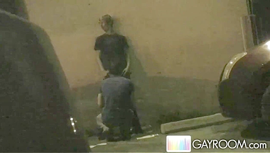 Dylan Hauser Delivers Steamy Public BJ with Explosive Cumshot – GayXXX