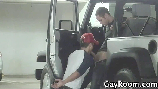 Horny Bryce Star Dominates With Sneaky In-Car BJ Action – GayXXX